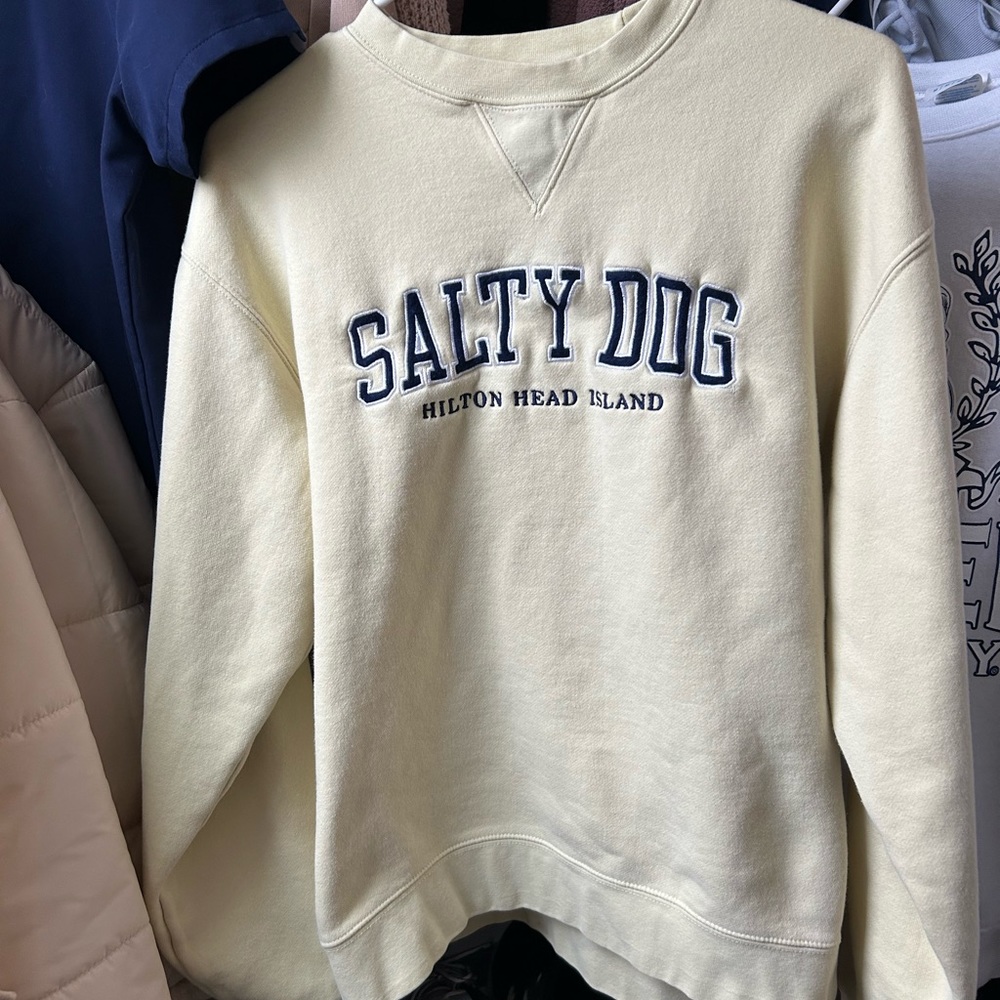 Salty Dog Hilton Head Island Men’s Crewneck Sweatshirt